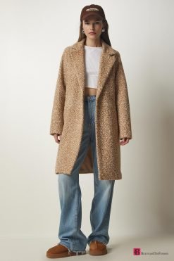 Biscuits Double-Breasted Boucle Coat - Boutique Des Femmes