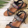 Black Daily Women's Sandals - Boutique Des Femmes