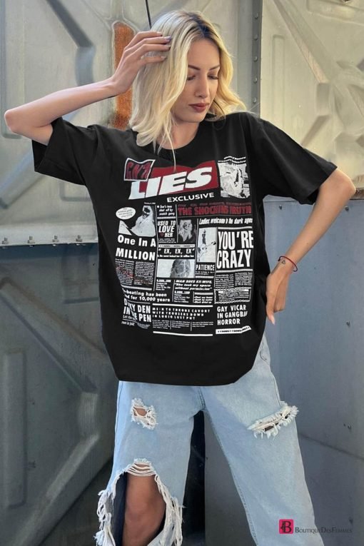 Black Guns N Roses T-Shirt - Boutique Des Femmes