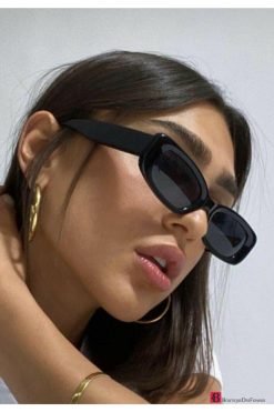 Black Retro Vintage Sunglasses - Boutique Des Femmes