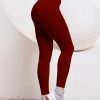 Burgundy Everyday Soft Leggings - Boutique Des Femmes