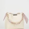 Cream Chain Scarf Bag - Boutique Des Femmes