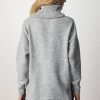 Gray Turtleneck Knitwear Sweater - Boutique Des Femmes