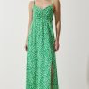 Green2 Viscose Strap Dress - Boutique Des Femmes