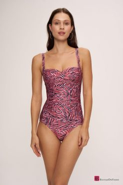 Pierre Cardin Purple Stylish Swimsuit