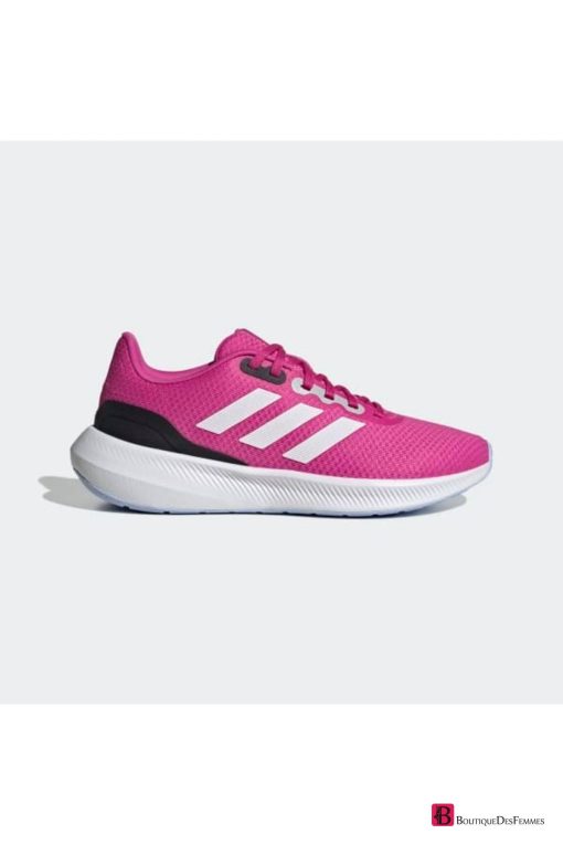 Pink Adidas Original Runfalcon Running Sneakers - Boutique Des Femmes