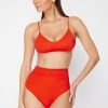 Red Breathtaking High-Waist Bikini