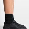 Stradivarius Black Sporty Sneakers - Boutique Des Femmes