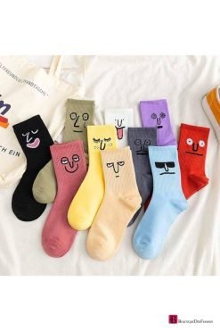 Unisex Tennis 10 Colorful Socks Set - Boutique Des Femmes