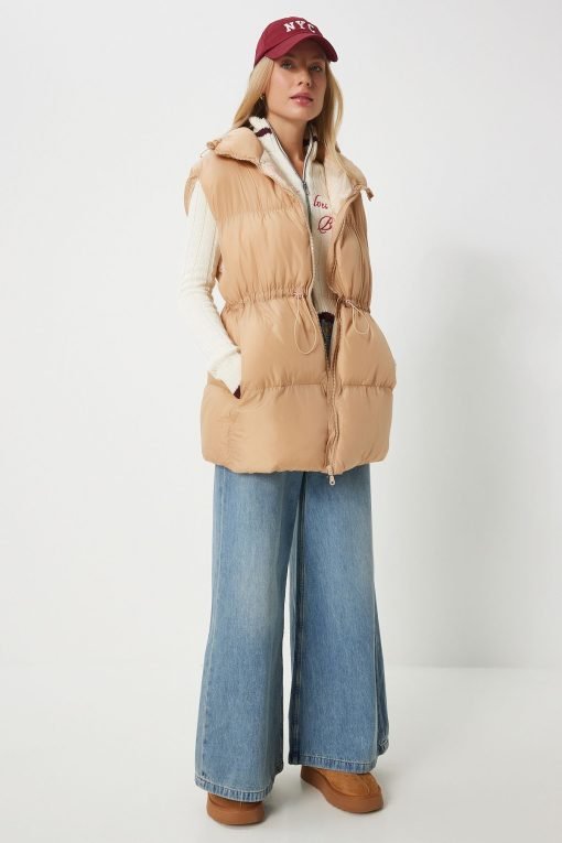 Biscuit Waist Puffer Vest