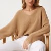 Biscuits V Neck Knitwear Sweater