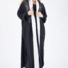 Black Babylon Fabric Abaya