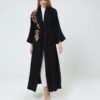 Black Veil Kimono Abaya