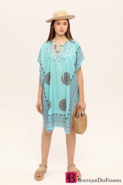 Blue Beach Pareo Dress Coverup - Boutique Des Femmes