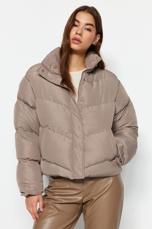 Mink Water Repellent Puffer Jacket