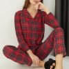 Multicoloured 20 Cotton Buttoned Pajamas