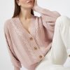 Powder Balloon Knitwear Cardigan