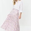 Powder Waist Woven Skirt