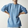 Sky Blue Oversize Knitwear Sweater