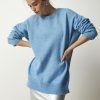 Sky Blue Oversize Knitwear Sweater