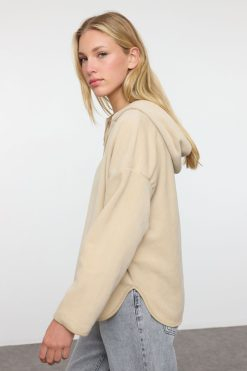 Stone Thick Oversize Hoodie