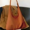 Tan Faux Leather Shoulder Bag