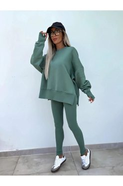 Watergreen Neck Tights Tracksuit