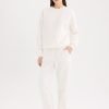 White Basic Thick Fleece Tracksuit